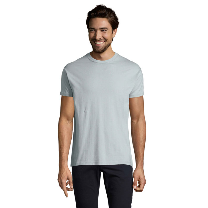 T-shirt publicitaire 190g homme à personnaliser Imperial Bleu glacier